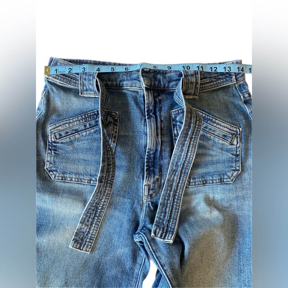MOTHER The Tie Patch Roller Jeans size 30 Popism EUC - Picture 10 of 16